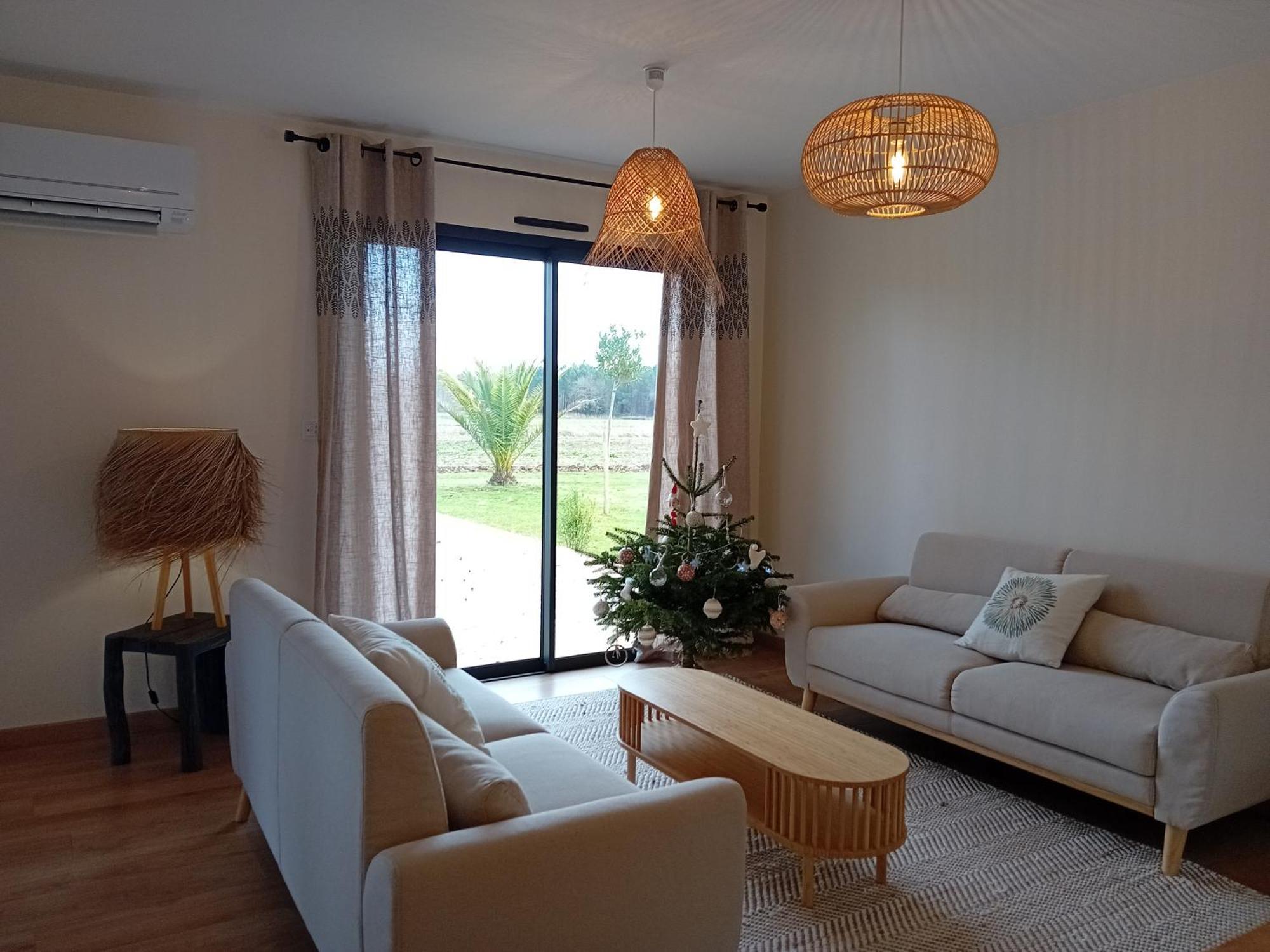 Maison Neuve Avec Piscine Chauffee, 4 Kms De Contis Plage Сен-Жулиен-ан-Борн Екстериор снимка